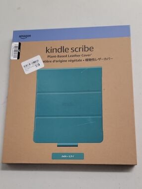 Amazon Kindle Scribe Plant-Based Leather Cover - Jade